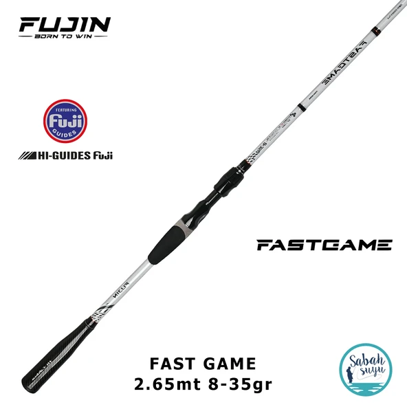 Fujin Fast Game 2.65mt 8-35gr (2P) Spin Kamış - Resim 2