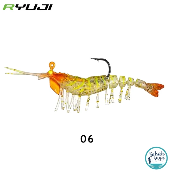 Ryuji Ayu Shrimp 7.5cm 7.2gr Silikon Karides 06 ürün görseli 1