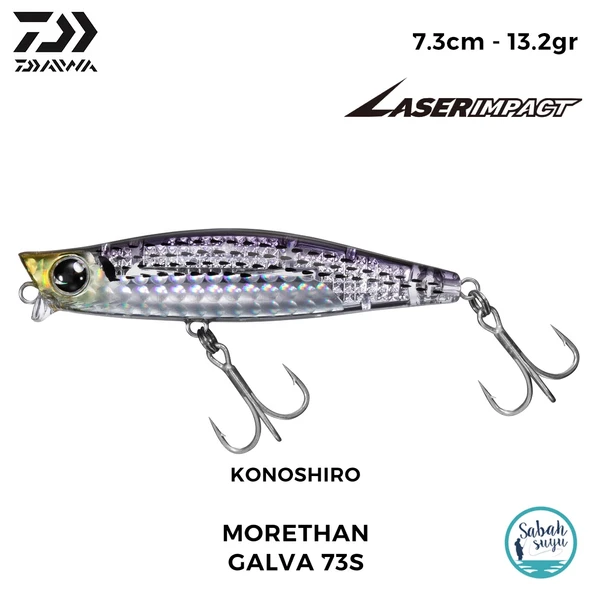Daiwa Morethan Galva 73S-LI 7.3cm 13.2gr LI Konoshiro ürün görseli 1