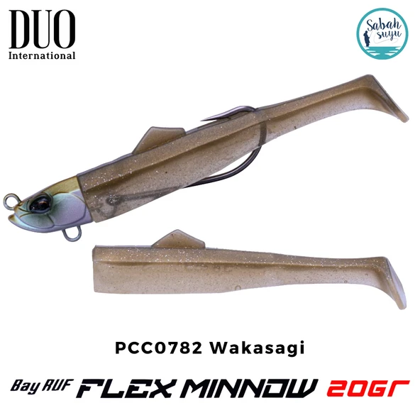 Duo Bay Ruf Flex Minnow ZN 20gr 12.5cm Combo (2+1) PCC0782 Wakasagi ürün görseli 1