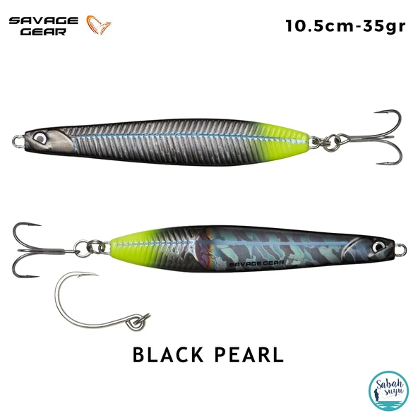 Savage Gear Surf Seeker 10.5cm 35gr Kaşık Yem Black Pearl ürün görseli 1
