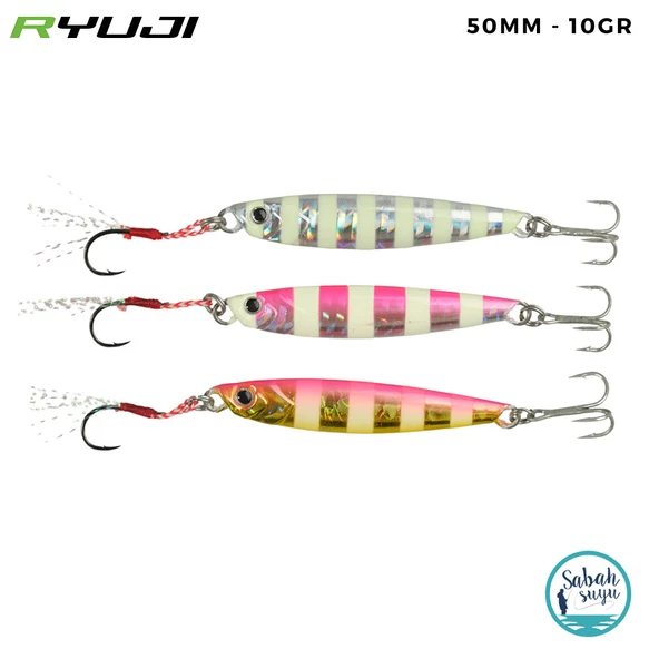 Ryuji Jig King Zebra Mix 50mm 10gr (3 Adet) ürün görseli 1