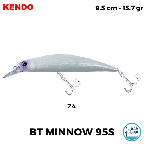 Kendo BT Minnow 95S 9.5cm 15.7gr Maket Balık #24 ürün görseli 1