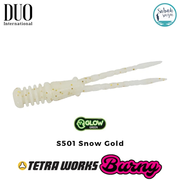 Duo Tetra Works Burny LRF Silikon 42mm. S501 Snow Gold ürün görseli 1