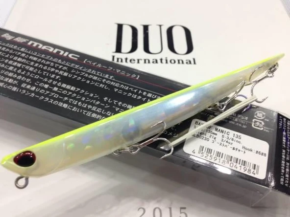 Duo Bay Ruf Manic 135 DLB0230 Ghost Pearl Chart - Resim 2