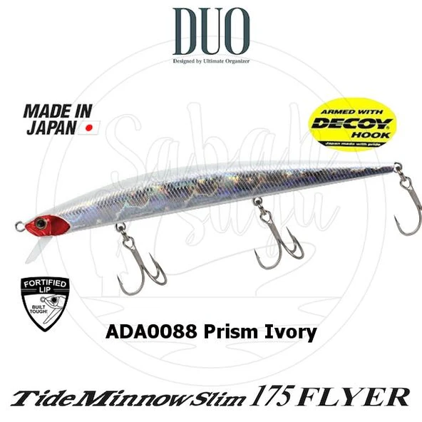 Duo Tide Minnow Slim 175 FLYER ADA0088 Prism Ivory ürün görseli 1