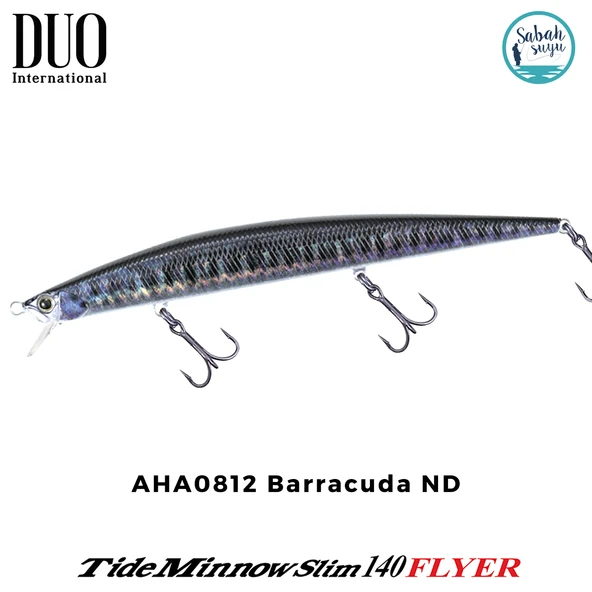 Duo Tide Minnow Slim 140 FLYER AHA0812 Barracuda ND ürün görseli 1