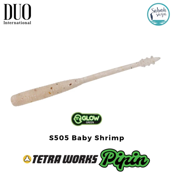 Duo Tetra Works Pipin LRF Silikon 45mm. S505 Baby Shrimp ürün görseli 1