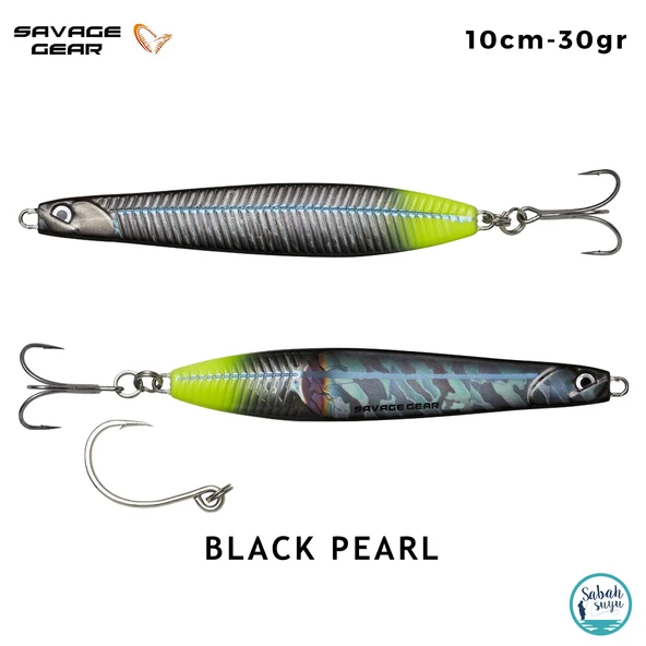 Savage Gear Surf Seeker 10cm 30gr Kaşık Yem Black Pearl ürün görseli 1