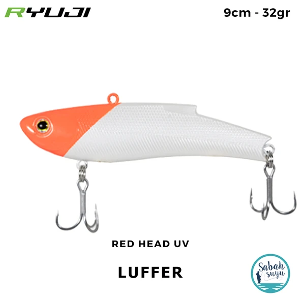 Ryuji Luffer Vibrasyon Jig 9cm 32gr Red Head UV ürün görseli 1