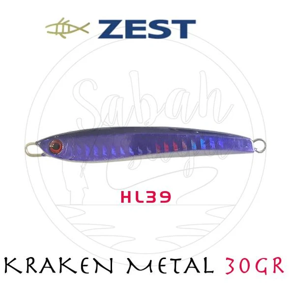 Zest Kraken Metal Jig 30gr HL 39 ürün görseli 1