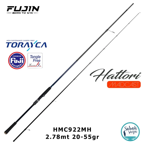 Fujin Madcast HMC922MH 2.78mt 20-55gr (2P) Spin Kamış ürün görseli 1