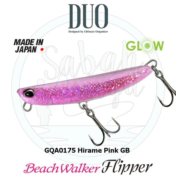 Duo Beach Walker Flipper 32 Jig Sahte Yem GQA0175 Hirame Pink GB ürün görseli 1