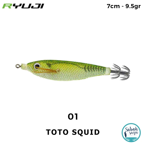 Ryuji Toto Squid 7cm 9.5gr Kalamar Zokası #01 ürün görseli 1