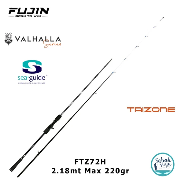 Fujin Valhalla Taizone FTZ72H 2.18mt 220gr (2P) Tetikli Tai Rubber Kamış ürün görseli 1
