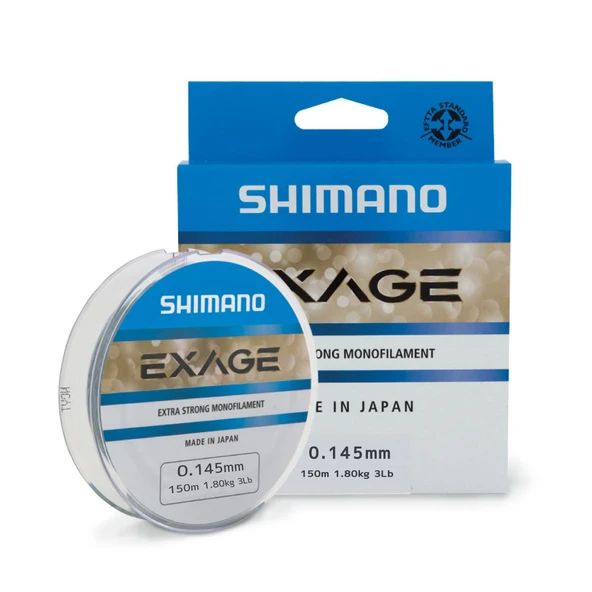Shimano Exage Monofilament Misina 150mt 0.14mm 1.85kg ürün görseli 1
