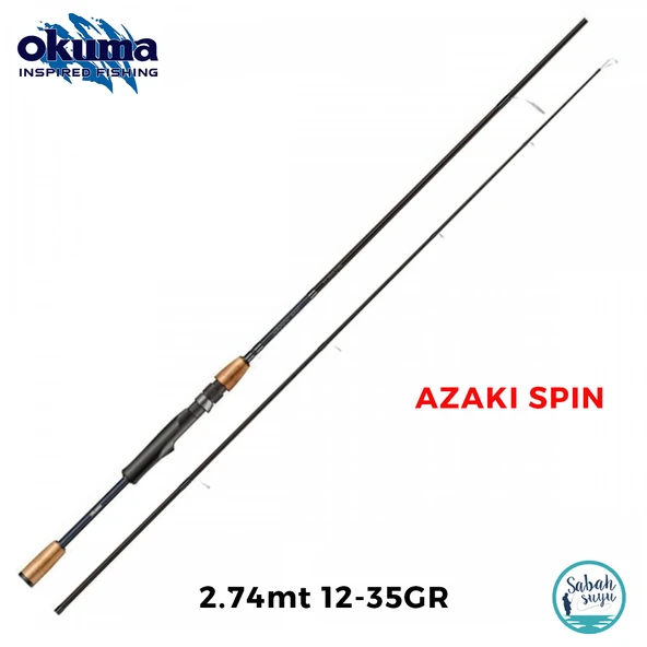 Okuma Azaki Spin 2.74mt 12-35gr (2P) Spin Kamış ürün görseli 1