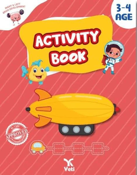 3-4 Age Activity Book ürün görseli 1