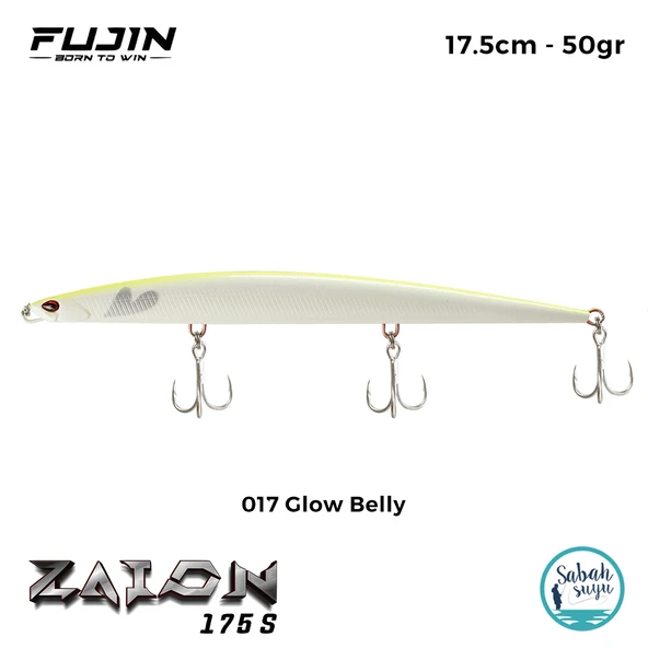 Fujin Zaion 175S 17.5cm 50gr Maket Balık 017 Glow Belly ürün görseli 1