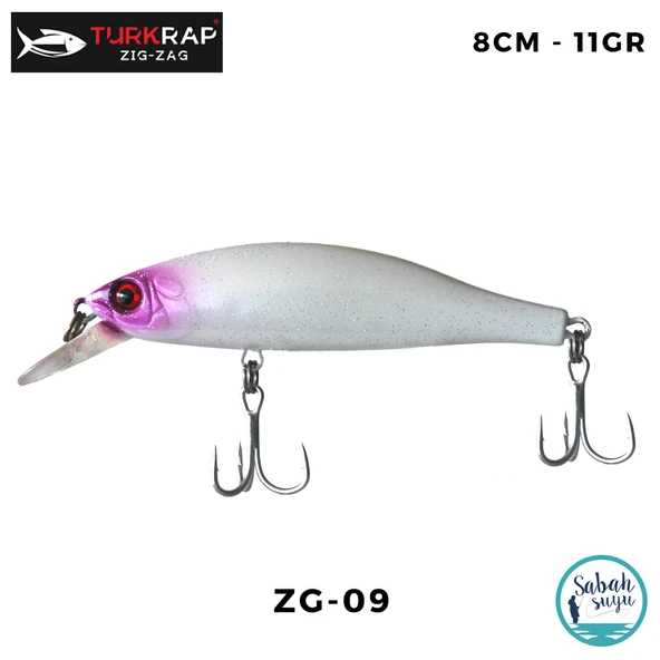 Turkrap Zig-Zag 80S 8cm 11gr ZG-09 ürün görseli 1