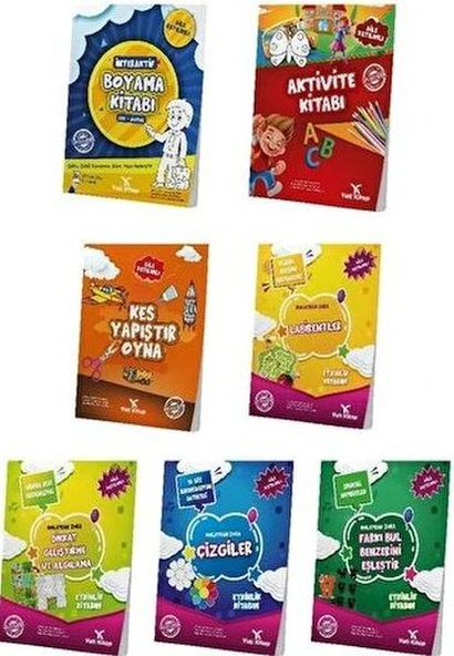 Okul Öncesi Seti - 7 Kitap Takım ürün görseli 1