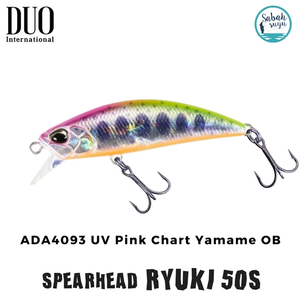 Duo Spearhead Ryuki 50S ADA4093 UV Pink Chart Yamame OB ürün görseli 1