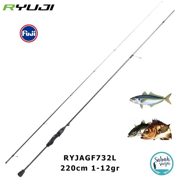 Ryuji Aji Game Fuji 2.20mt 1-12gr (2P) LRF Kamış ürün görseli 1