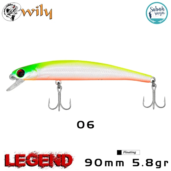 Wily Legend 90F 9cm 5.8gr No:06 Maket Balık ürün görseli 1