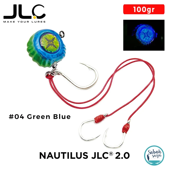 JLC Nautilus 2.0 Live Kabura Set 100gr #04 Green Blue ürün görseli 1