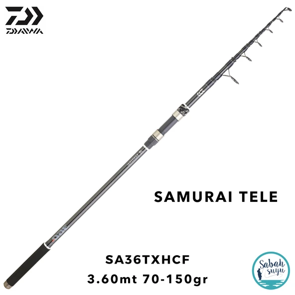 Daiwa Samurai CF 3.60mt 70-150gr Teleskopik Surf Kamış ürün görseli 1
