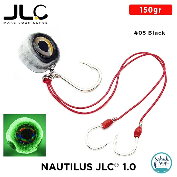 JLC Nautilus 1.0 Live Kabura Set 150gr #05 Black ürün görseli 1