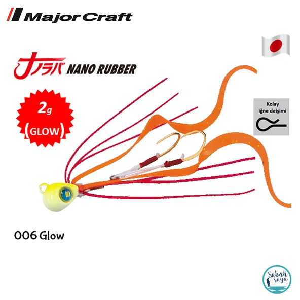 Major Craft Nano Rubber 2gr 006 Glow ürün görseli 1