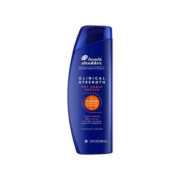 Head & Shoulders Clinical Strength (Kuru Saç Derisi için Kepek Karşıtı)Şampuan 13.5Oz / 400ml ürün görseli 1