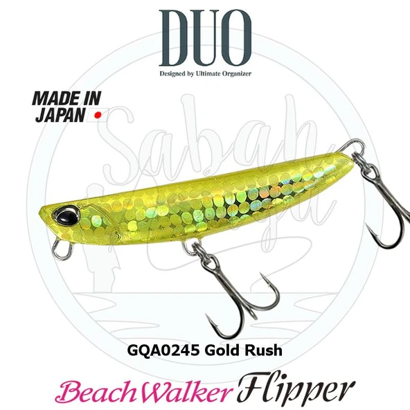 Duo Beach Walker Flipper 32 Jig Sahte Yem GQA0245 Gold Rush ürün görseli 1