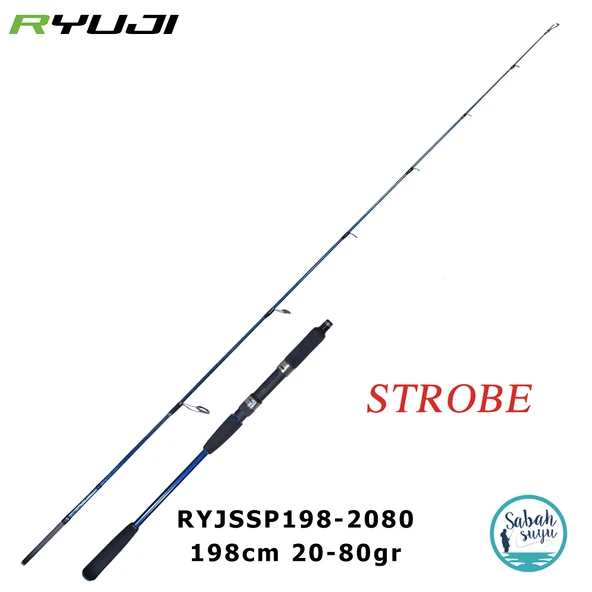 Ryuji Strobe 1.98mt 20-80gr (S2P) Light Jigging Kamış ürün görseli 1