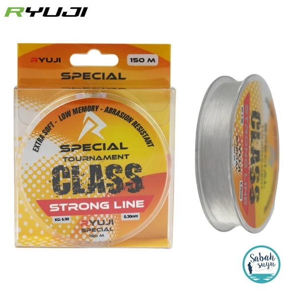 Ryuji Tournament Mono Misina 150mt 0.30mm 6.9kg Şeffaf ürün görseli 1
