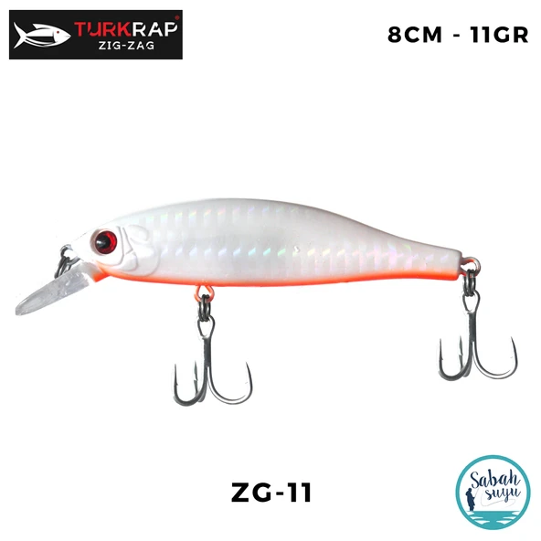 Turkrap Zig-Zag 80S 8cm 11gr ZG-11 ürün görseli 1