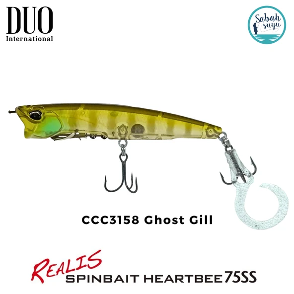 Duo Realis Spinbait Heartbee 75SS CCC3158 Ghost Gill ürün görseli 1