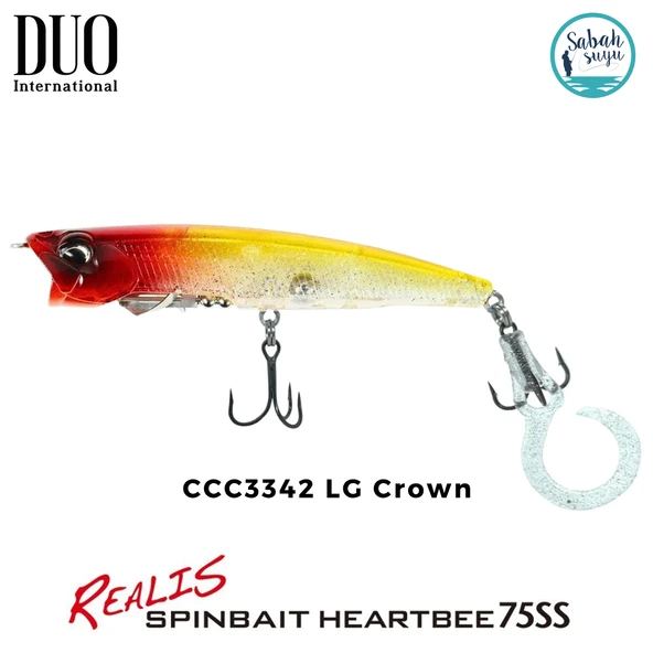 Duo Realis Spinbait Heartbee 75SS CCC3342 LG Crown ürün görseli 1
