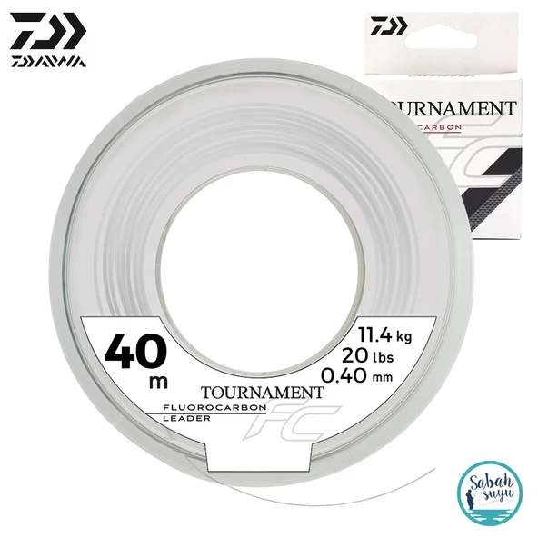 Daiwa Tournament FC Şok Lider Misina 0.40mm 11.40kg 20lbs 40mt ürün görseli 1