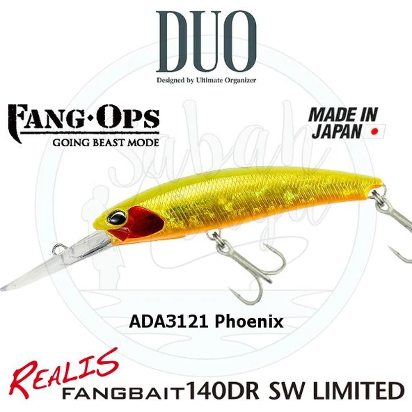 Duo Realis Fang Bait 140DR SW ADA3121 Phoenix ürün görseli 1