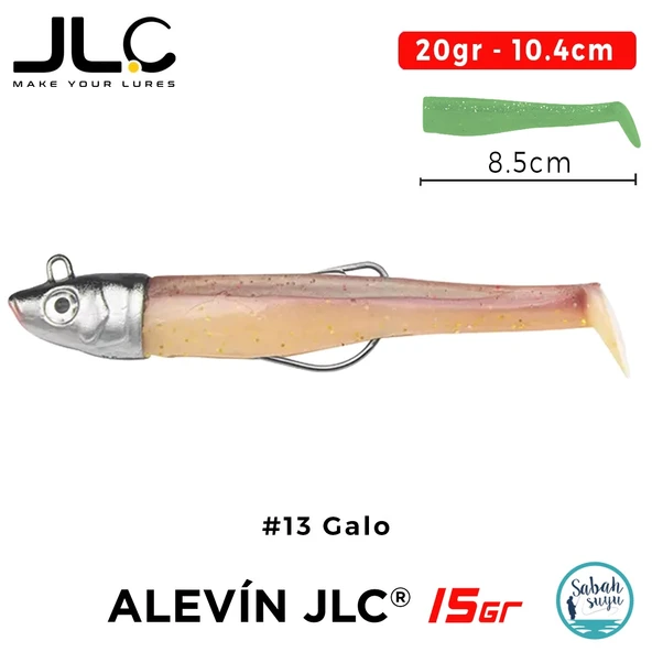 JLC Alevin Set 20gr 10.4cm #13 Galo Silikon Balık ürün görseli 1