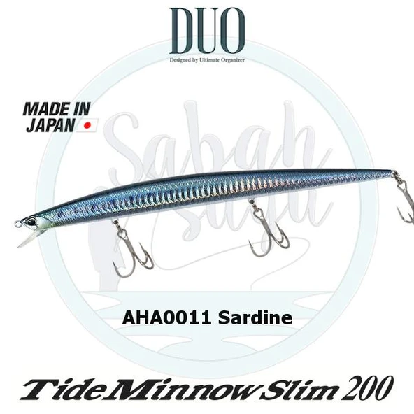 Duo Tide Minnow Slim 200 AHA0011 Sardine ürün görseli 1