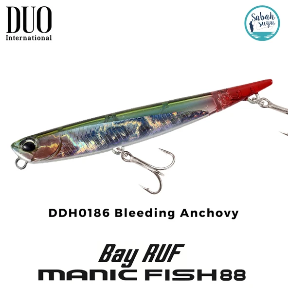 Duo Bay Ruf Manic Fish 88 DDH0186 Bleeding Anchovy ürün görseli 1