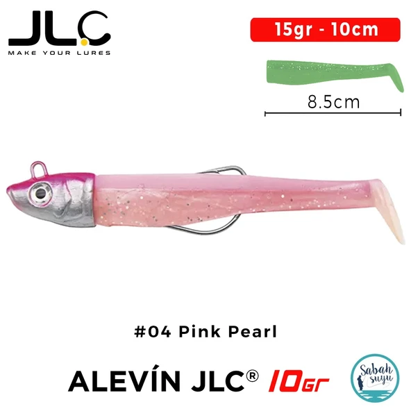 JLC Alevin Set 15gr 10cm #04 Pink Pearl Silikon Balık ürün görseli 1