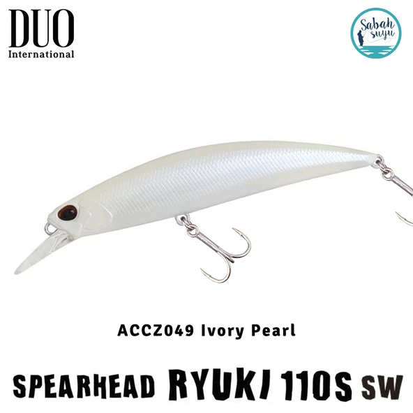 Duo Spearhead Ryuki 110S SW ACCZ049 Ivory Pearl ürün görseli 1