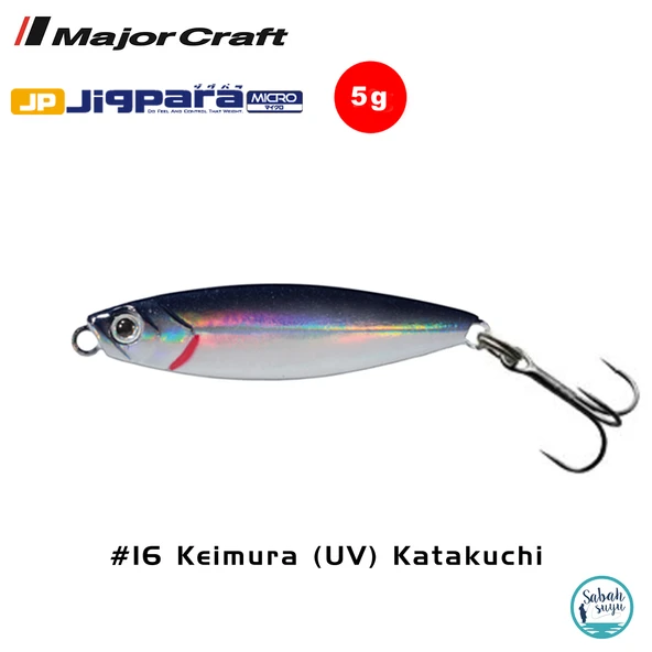 Major Craft Jigpara Micro JPM-5gr 35mm #16 Keimura (UV) Katakuchi ürün görseli 1