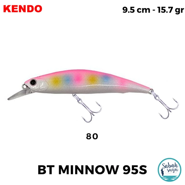 Kendo BT Minnow 95S 9.5cm 15.7gr Maket Balık #80 ürün görseli 1