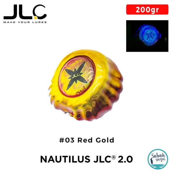 JLC Nautilus 2.0 Tai Rubber Kafa 200gr #03 Red Gold ürün görseli 1