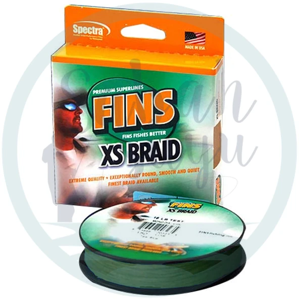 Fins XS Extra Smooth Örgü İp 137 Mt. 0.28mm 20 lb. Yeşil ürün görseli 1